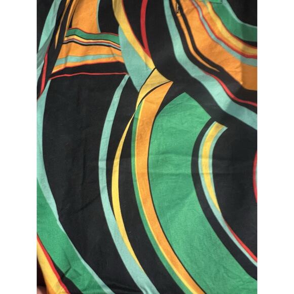 Loudmouth Golf Shorts Mens Size 40 Flat Front Geometric Geo Soft Stretch Chino - Picture 10 of 13